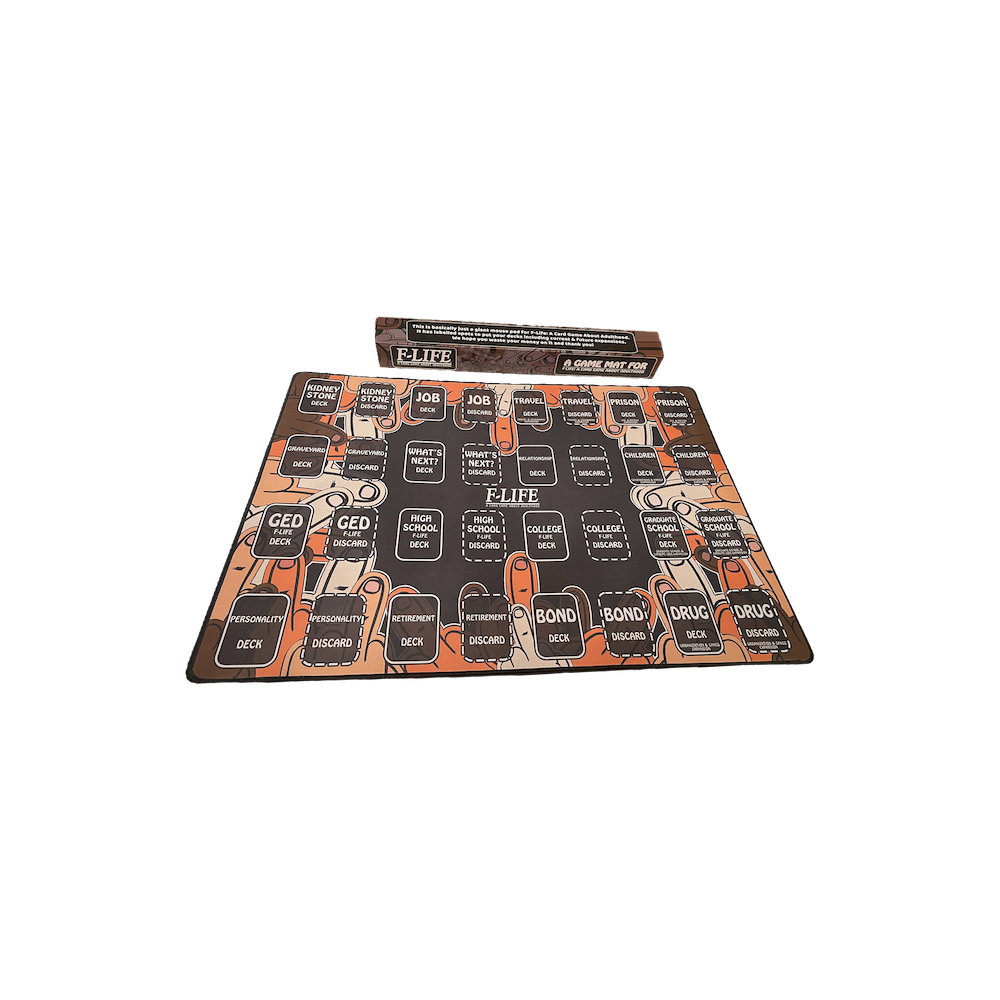 F-LIFE Game Mat Black