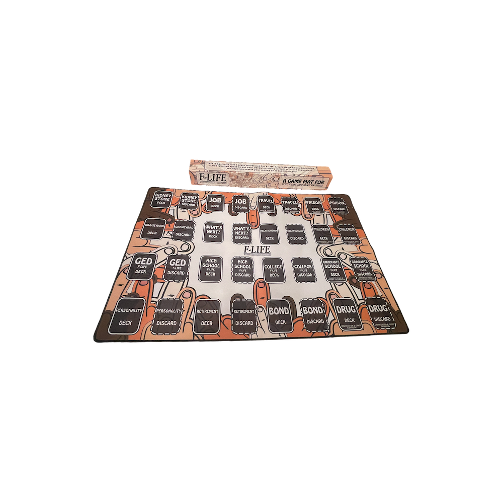 F-LIFE Game Mat White